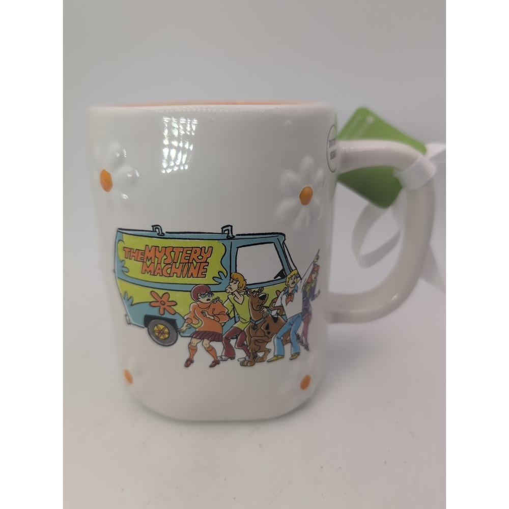 Scooby Doo x Rae Dunn MYSTERY TEAM Daisy Double Sided Mug New